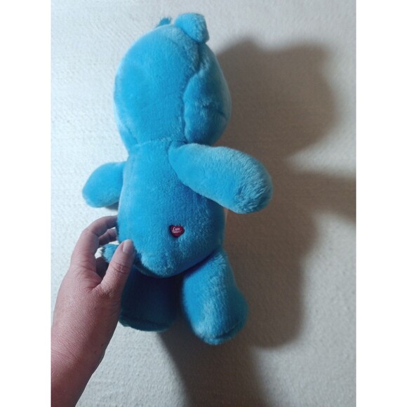 Care Bears Champ Bear Plush 13" Blue 2003 Play Along Championship Trophy Soft T - Picture 6 of 13